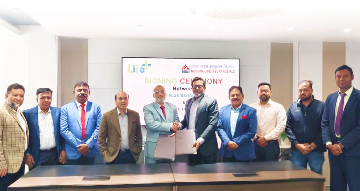 Meghna Life Insurance PLC, Life Plus Limited Ink Strategic Healthcare Agreement